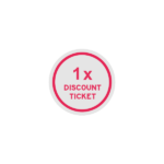 1x Discount ticket